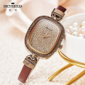 SKYSEED reloj femenino pequeño y sencillo con diamantes